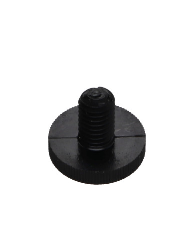 1 x Vite Per Metalli nailon negro Testa...