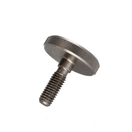 1 x Vite Per Metalli Zigrinata Bassa Acciaio Inox A1 M6X10