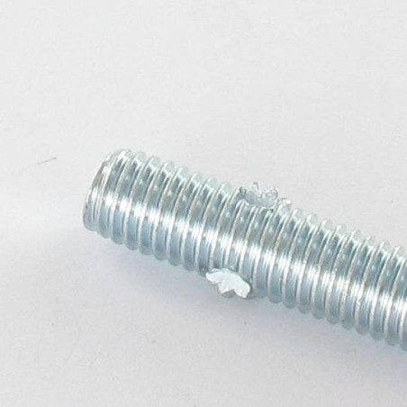 1 x Filetto Zincate M8X100 Con 2 speroni