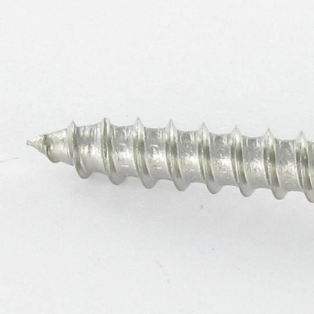 1 x Viti Per Legno Acciaio Inox A2 Testa Forata Con Intaglio 4X25