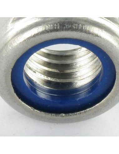 1 x Dado autobloccante M14 Acciaio Inox A4