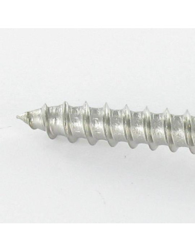 1 x Viti Per Legno Acciaio Inox A2 Testa Forata...