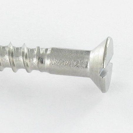 1 x Viti Per Legno Acciaio Inox A2 Testa Forata Con Intaglio 5X45