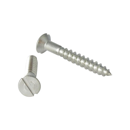 1 x Viti Per Legno Acciaio Inox A2 Testa Forata Con Intaglio 6X70