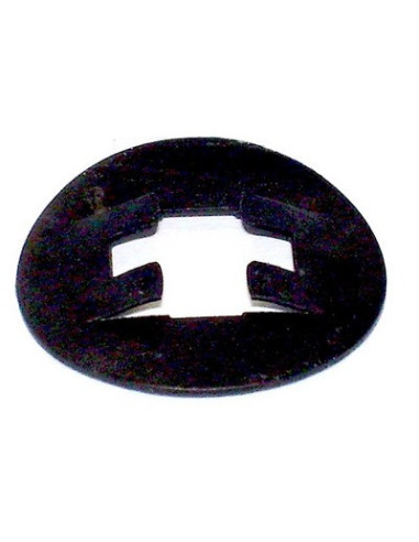 1 x CLIP Per Aste Quadrati 6 FRL3404 Acciaio...