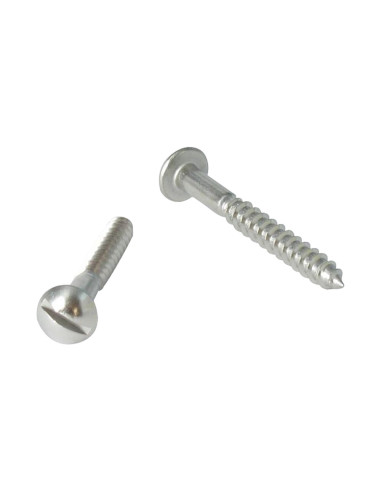 1 x Viti Per Legno Acciaio Inox A2 Testa...
