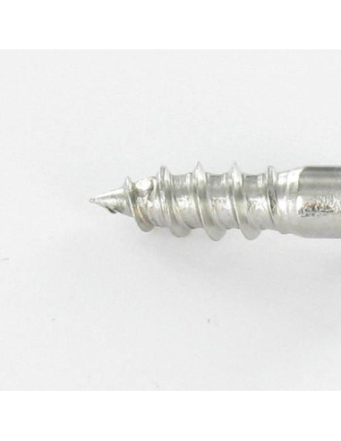 1 x Viti Per Legno Acciaio Inox A2 Testa Forata...