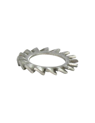 1 x Rondella Dentata Acciaio Inox A2 Dentellata...