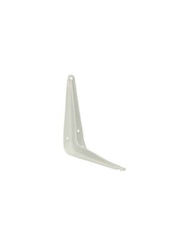 1 x Staffe Scaffale Acciaio Grezzo Bianco...