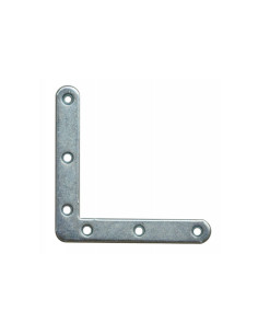 Staffe Piatta rinforzo Punta GIRARE 50X50X12 Zincate