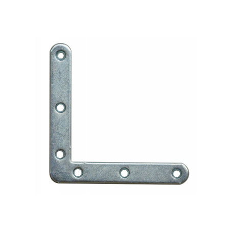 1 x Staffe Piatta rinforzo Punta GIRARE 40X40X12 Zincate