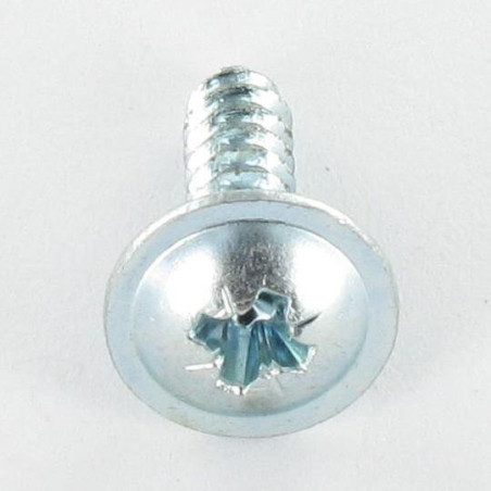 1 x Vite Per Lamiera testa bombata larga Pozy 2,9 x 6,5 Dentellato Zincate