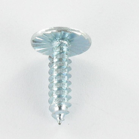 1 x Vite Per Lamiera testa bombata larga Pozy 2,9 x 6,5 Dentellato Zincate