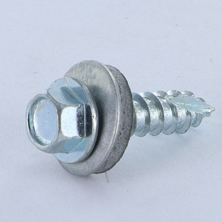 1 x Vite Per Lamiera TH/RD. Veicolo commerciale leggero 6,3X25 Zincate cut Chiodo Anti-Spacco 17