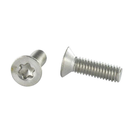 1 x Vite Per Metalli Testa Forata T8 M2.5X16 Acciaio Inox A4 microviti