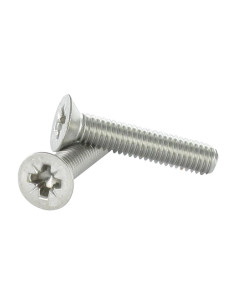 Vite Per Metalli Testa Forata Pozy M3X6 Acciaio Inox A4...