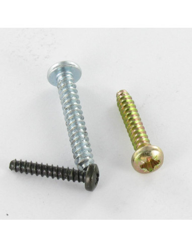 1 x Vite Per Lamiera testa bombata larga Pozy...