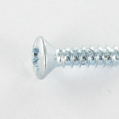 1 x Vite Per Lamiera Testa Forata Bombata Pozy 5,5X38 Zincate