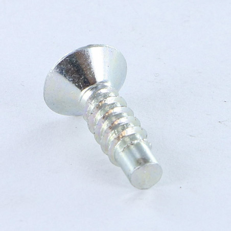 1 x Vite Per Lamiera Testa Forata Bombata Pozy Con Intaglio 4.8X16 Punta Pilota Bicromato 200 Ore Di Nebbia Salina Senza