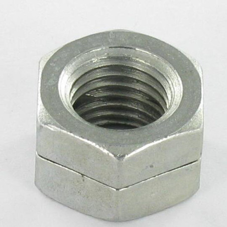 1 x Dado autobloccante Con Intaglio M16 H100 Classe 8 Zincate