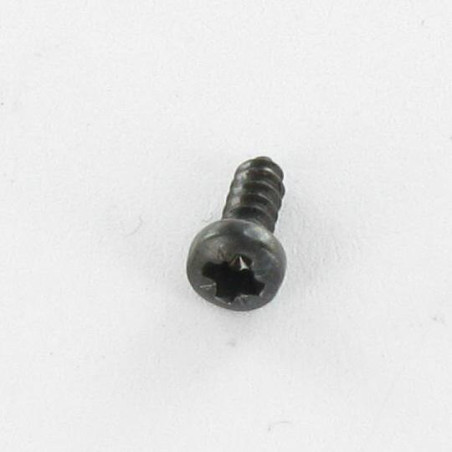 1 x Vite Per Lamiera testa bombata larga Pozy 3,9X30 Acciaio Zincato Nero