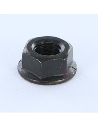 1 x Dado Flangia Dentellato M10 Acciaio Zincato...