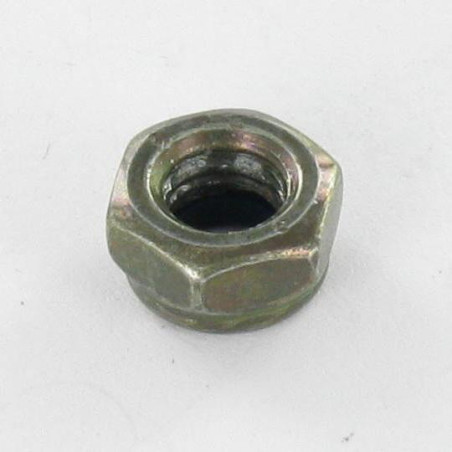 1 x Dado autobloccante M6 Acciaio Grezzo Verde OLIV