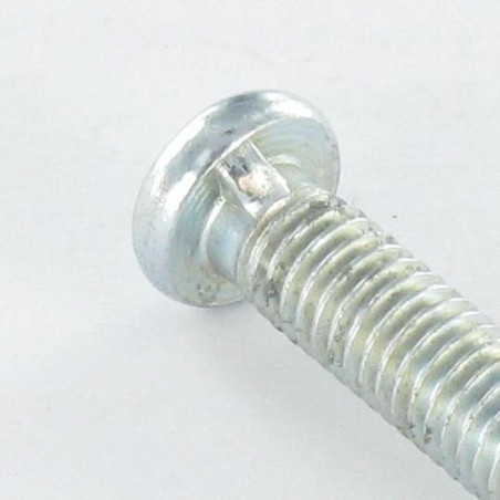 1 x Vite Per Metalli Testa Cilindrica Senza Intaglio M6X28 1 Segale cornuta Zincate