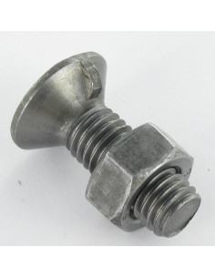 Bullone A Testa Fresata Testa Forata M12X40 1 Segale...