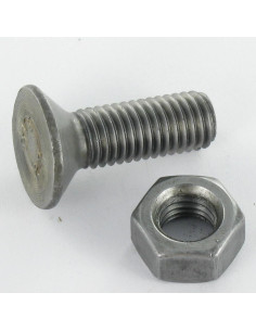 Bullone A Testa Fresata Testa Forata M12X40 1 Segale... 2