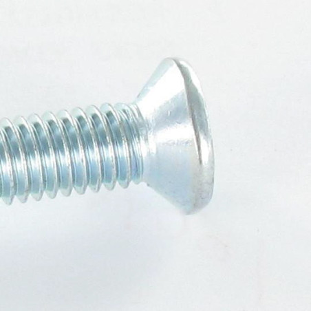 1 x Vite Per Metalli Testa Forata Phillips 3 M6X70 Zincate