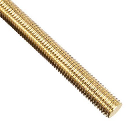 Barra Filettata Lunghezza 1 Metro Ottone DIN 975